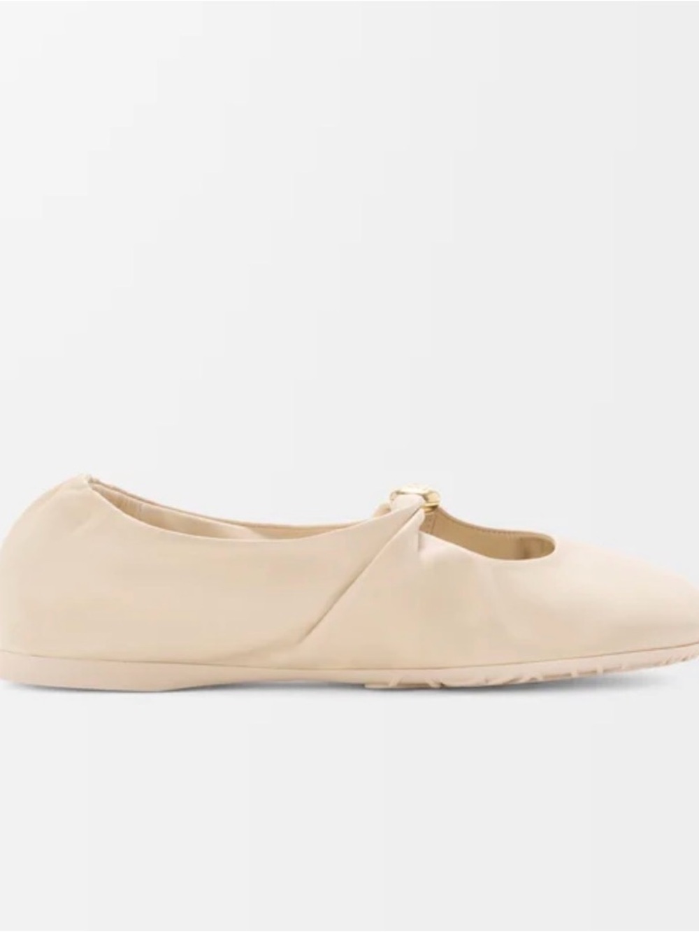 Loewe Pebble Soft ballerina in nappa lambskin with box and dust bags
